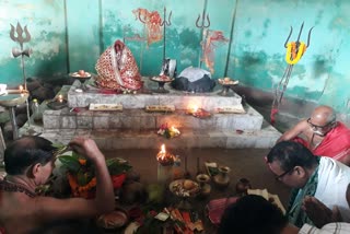 Durga Puja celebrates in Baksa
