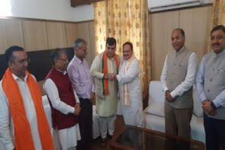 Former MP Suresh Chandel joins bjp