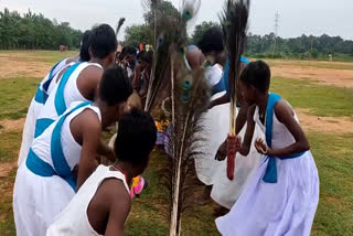 Santali Samaj is celebrating Dasai festival