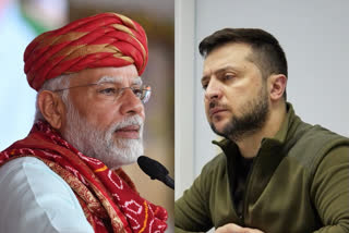 Prime Minister Narendra Modi holds telephonic conversation with Ukrainian President Volodymyr Zelenskyy, discusses Ukraine conflict, says Prime Minister's Office.