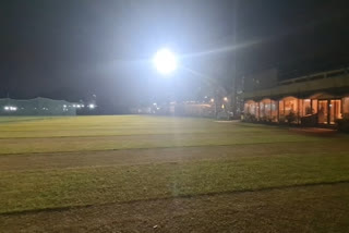 Floodlit at Islam Gymkhana