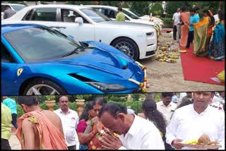 MTB Nagraj Ayudha Puja For Luxury Cars