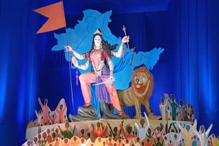 Attractive statues of Goddesses in Jabalpur