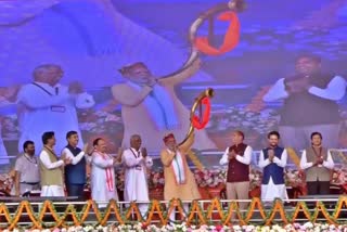 PM Modi plays Himachali traditional instrument