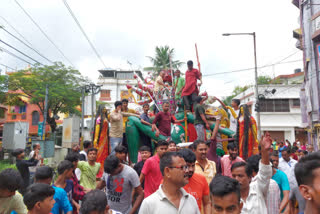 Baro Debi immersion in Coochbihar