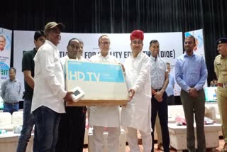 Smart TVs handed over to Govt Schools of Bikaner