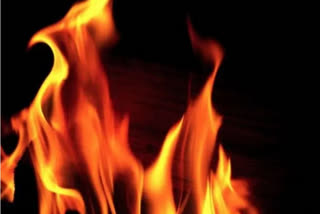 fire residential building in Thane