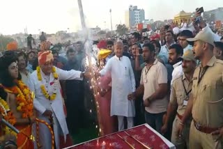 Chief Minister Gehlot did Ravan Dahan