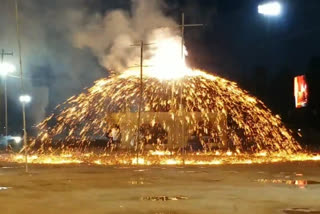 Ravan Dahan at Morabadi Maidan Ranchi