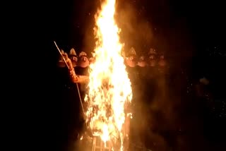 Ravan effigies burnt in Guwahati