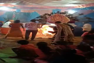 shahdol boy burnt during dance