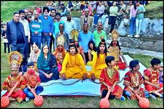 Dussehra celebrated in Dalhousie.