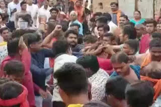 Mob Beat 3 Dressed as Sadhus in durg Chhattisgarh