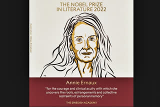 French writer Annie Ernaux awarded 2022 Nobel Prize in Literature