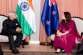 Jaishankar and New Zealand Prime Minister Ardern