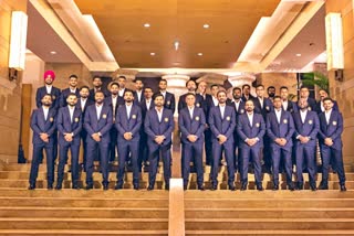 Etv Bharatમિશન T20 વર્લ્ડ કપ માટે રવાના ટીમ ઈન્ડિયા, ખેલાડીઓમા ઉત્સાહ