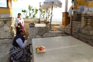 P20 Summit in Indonesia, Uluwatu Temple in Bali