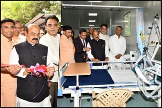 CM inaugurated the Jayadeva Heart Hospital Unit