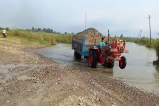 illegal Mining in Banganga River