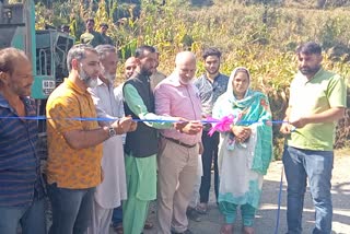 DDC Rajouri Inaugurates Hand Pump : ڈی ڈی سی ممبر نے کیا ہینڈ پمپ کا افتتاح