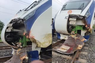 Vande Bharat train damaged