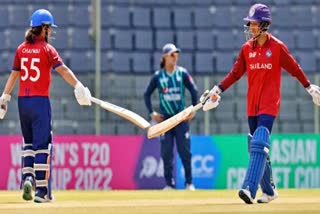 Womens Asia Cup  महिला एशिया कप  Thailand beat Pakistan  थाईलैंड ने पाकिस्तान को हराया  थाईलैंड  पाकिस्तान  Thailand  Pakistan