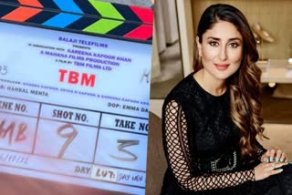 Kareena Kapoor is 'excited' to see her name as producer on clapboard