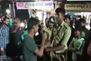 Cop beat youth with belt in Lalitpur