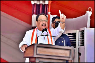 JP Nadda visit Solan.