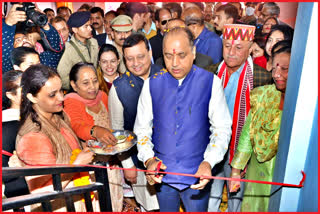 CM Jairam inaugurates complex of HP State Agricultural Marketing Board at Khalini.