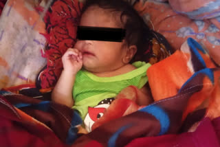floating new born child in Ganga recovered from Malda