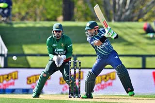 T20 Tri series  Pakistan beat Bangladesh  Pakistan beat Bangladesh by 21 runs  Mohammad Rizwan  टी20 त्रिकोणीय सीरीज  पाक ने बांग्लादेश को 21 रन से हराया  पाक ने बांग्लादेश को हराया  मोहम्मद रिजवान
