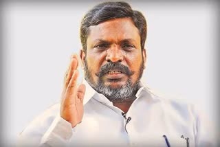 thol thirumavalavan  vck  Rajaraja Cholan  Rajaraja Cholan as a Hindu  vck president  தொல் திருமாவளவன்  ராஜராஜ சோழன்  திருவள்ளுவர் சிலைக்கு காவி  திருமாவளவன் கண்டனம்