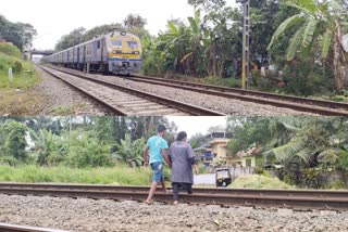 kottayam double track  walkway for locals in gandhinagar  റെയിൽവേ വികസനം  കോട്ടയം ഇരട്ടപ്പാത  അടച്ചിറ റെയിൽവേ ക്രോസ് അപകടം  റെയിൽവേ ട്രാക്ക്  റെയിൽവേ ട്രാക്ക് അപകടം കോട്ടയം