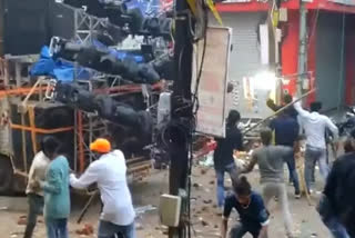 Clashes erupt during Durga idol immersion in Chhattisgarh