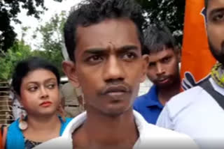 BJP Worker Beaten in Bidhannagar by the supporters of TMC Councillor