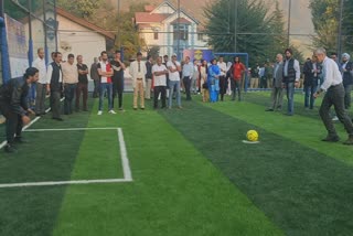 Omar Abdullah Playing Football