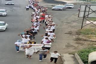 dandi march of Rajasthan youth