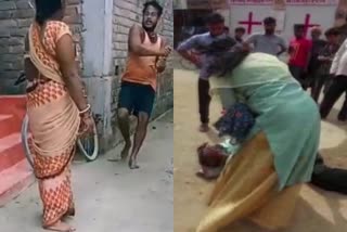 rajastan girl beat middle age man