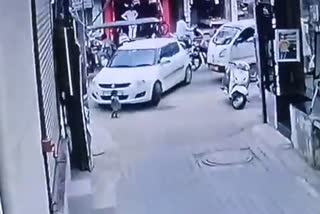 car runs over child in punjab