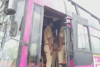 Bus Caught Fire in Nashik