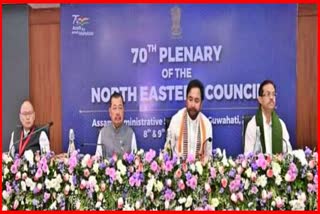 Union Minister G Kishan Reddy attended 70th NEC Plenary Meeting in Guwahati