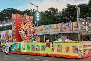 Mamata Banerjee in Puja Carnival