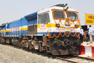 Weekly train will run from Godda to Tatanagar