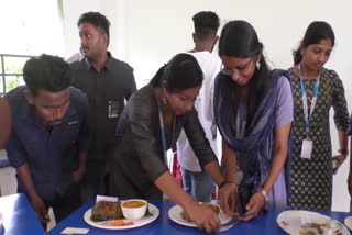 food festival in Idukki College  Idukki Balagram Jawaharlal Nehru College food fest  food fest in idukki  food festival  ഫുഡ്‌ ഫെസ്‌റ്റിവൽ  ഫുഡ്‌ ഫെസ്‌റ്റിവൽ ഇടുക്കി കോളജ്  പോഷക സമൃദ്ധമായ ഫുഡ് ഫെസ്‌റ്റിവൽ  വ്യത്യസ്‌ത ധാന്യങ്ങൾ ഉപയോഗിച്ച് ഫുഡ് ഫെസ്റ്റിവൽ  ഫുഡ് ഫെസ്റ്റിവൽ ഇടുക്കി ബാലഗ്രാം കോളജ്  ഇടുക്കി ബാലഗ്രാം ജവഹര്‍ലാല്‍ നെഹ്‌റു കോളജ്  ഫുഡ് ടെക്‌നോളജി