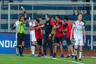 ISL 2022  referring controversy in isl  bengaluru fc vs northeast  bengaluru fc  northeast united  മാര്‍ക്കോ ബാല്‍ബുള്‍  Marco Balbul  ബെംഗളൂരു എഫ്‌സി  നോര്‍ത്ത് ഈസ്റ്റ് യുണൈറ്റഡ്  അലന്‍ കോസ്റ്റ  Alan Costa  ഐഎസ്‌എല്‍