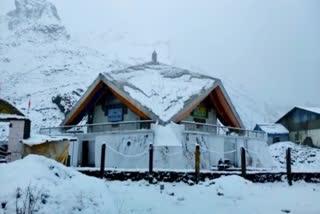 Hemkund Sahib Snowfall