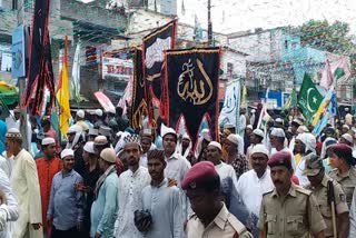 muslim community celebrated Muhammad birth ceremony in sambalpur