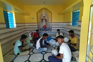 Communal harmony during Lakshmi Puja in Durgapur Faridpur block