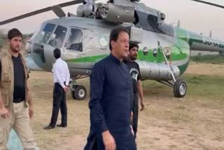 Pak's ex-PM Imran Khan's helicopter makes emergency landing in Rawalpindi